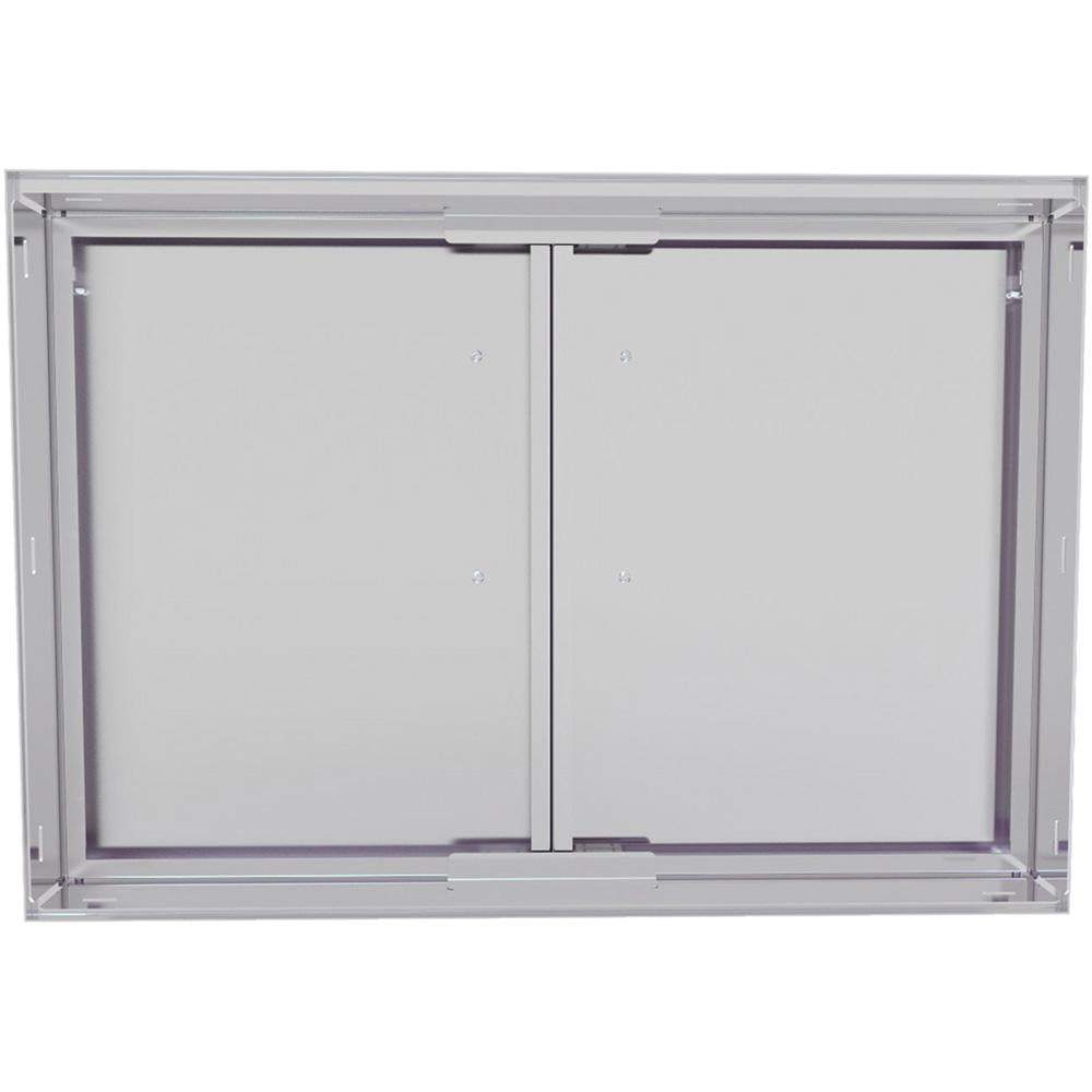 30" Beveled Frame Double Door Y176