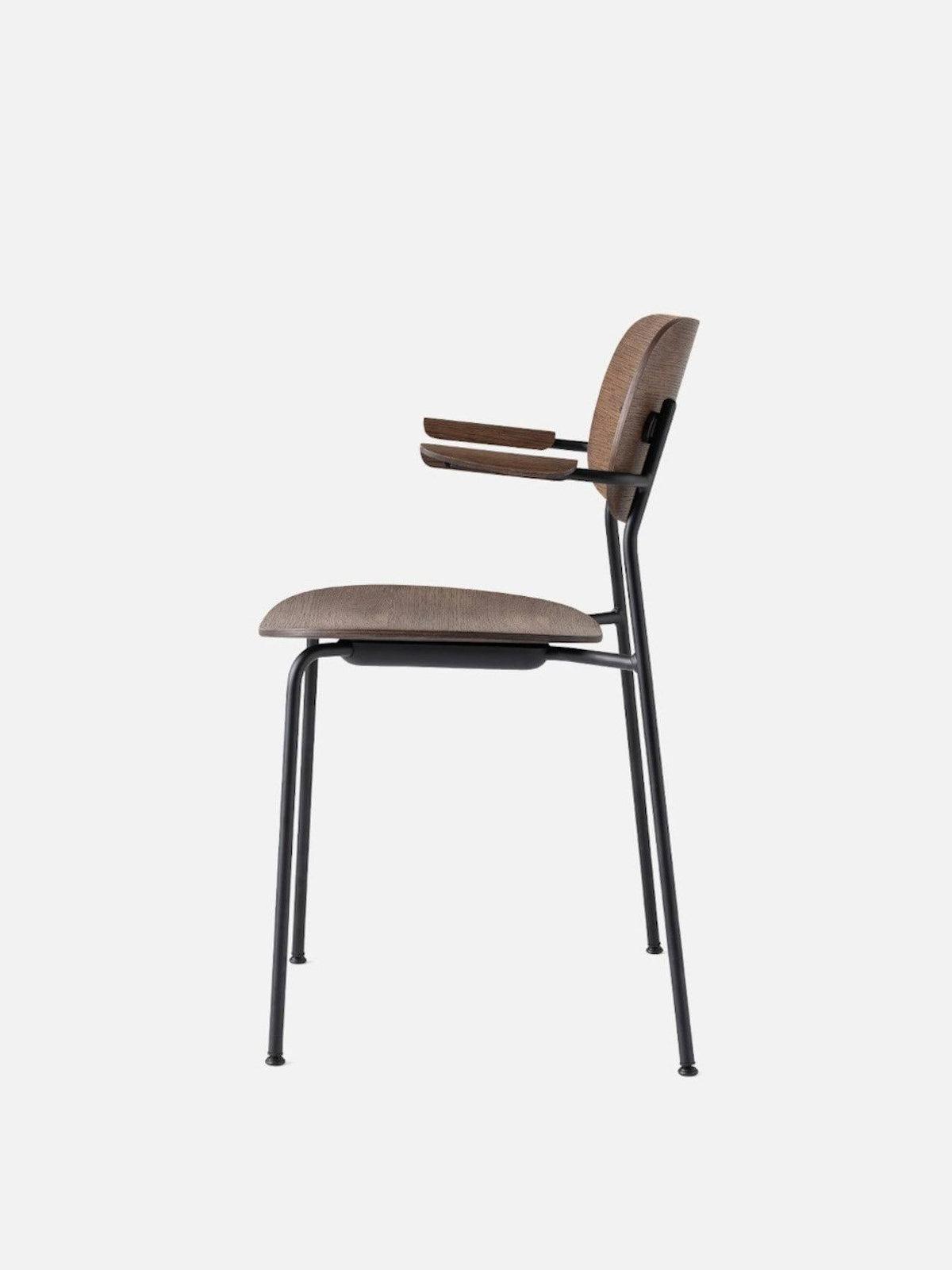 Dark Stained Oak Chair J882