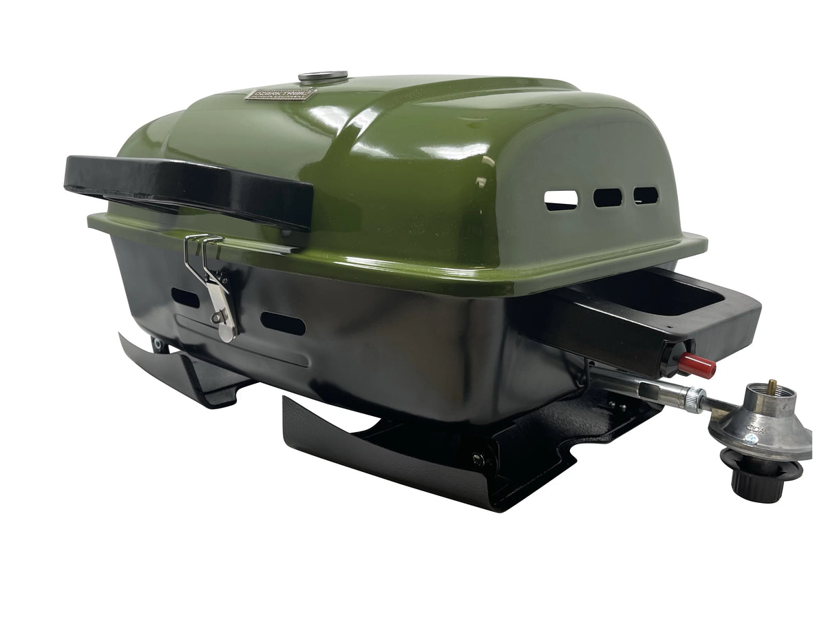 Portable 1 Burner Propane Grill with Griddle Plate U13130