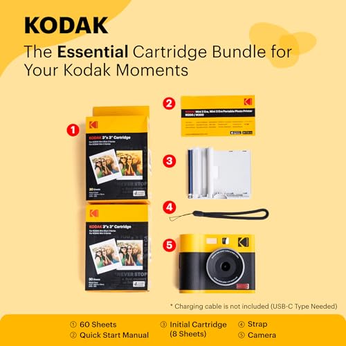 2-in-1 Instant Camera and Photo Printer W7055