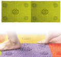 Pink Green 2 PCS Acupressure Mat A3098