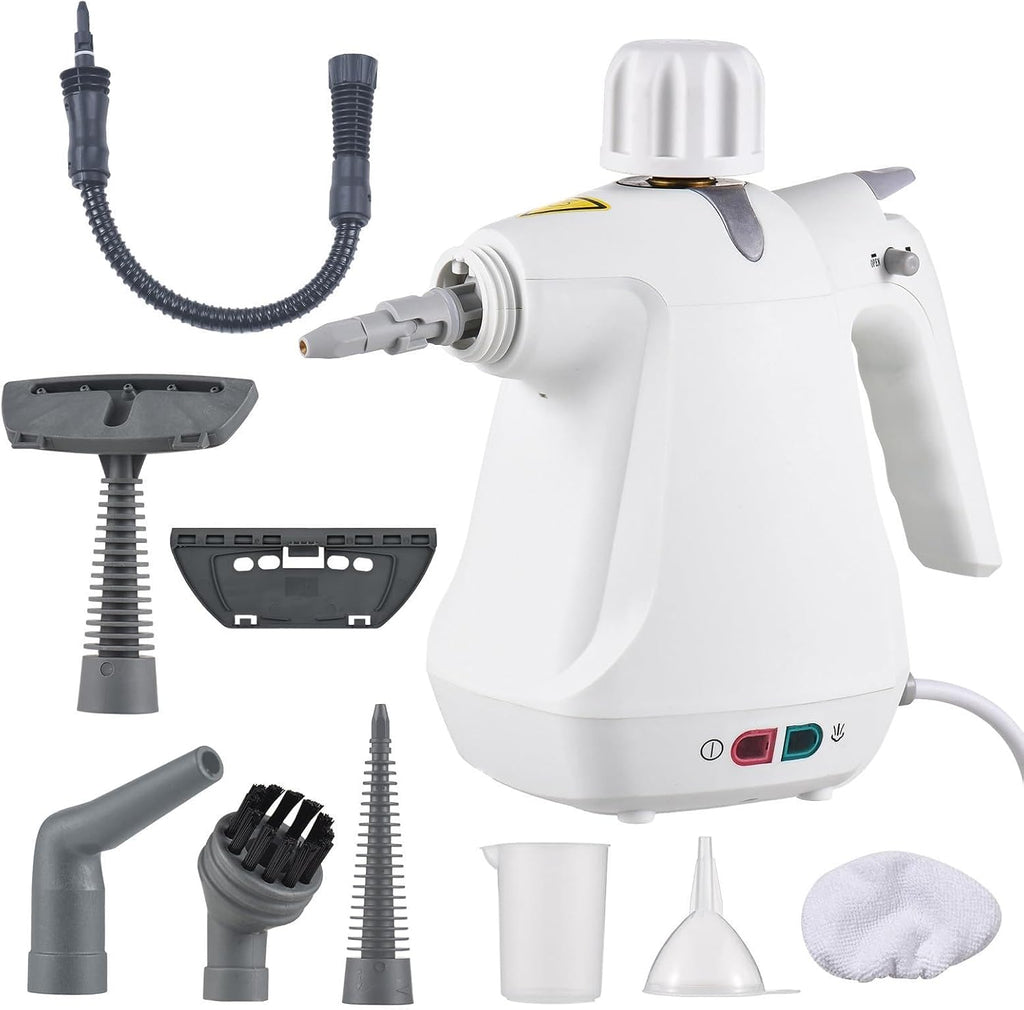 Pressurized Handheld Steam Cleaner with 10 pcs Accessories V28971