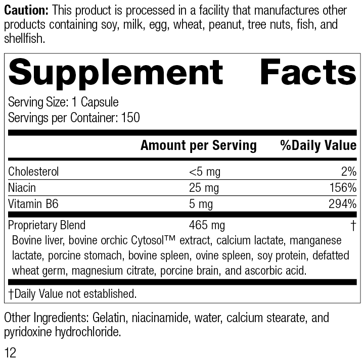 150 Capsules J771