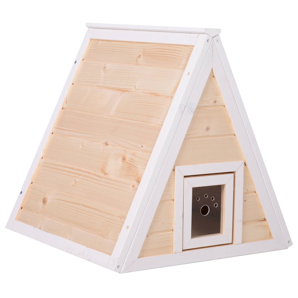 Solid Wood Cat Condo Outdoor Pet Shelter O168