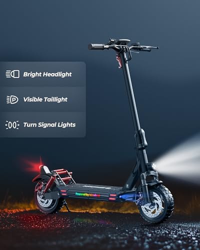 Electric Scooter with 800W Motor, 28 MPH, 10" Off-Road Tires X2851