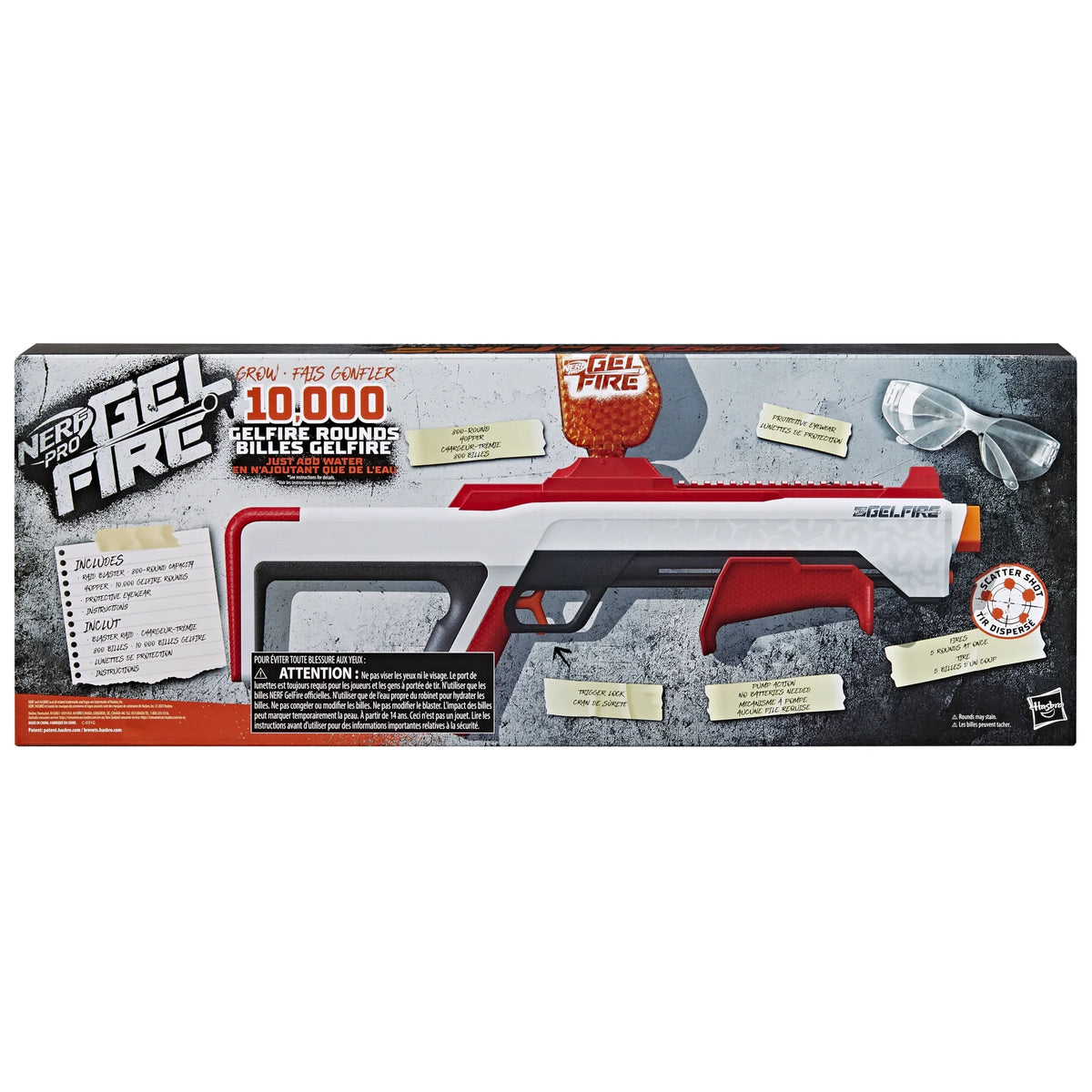 Gel Blaster with 800 Round Hopper and Eyewear N184425
