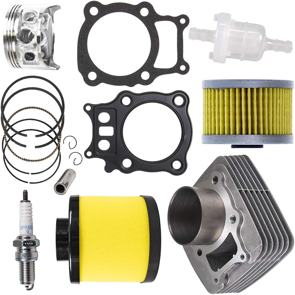 Cylinder Piston Gasket Filter Kit For Honda Rancher TRX350 2000-2006 U205202