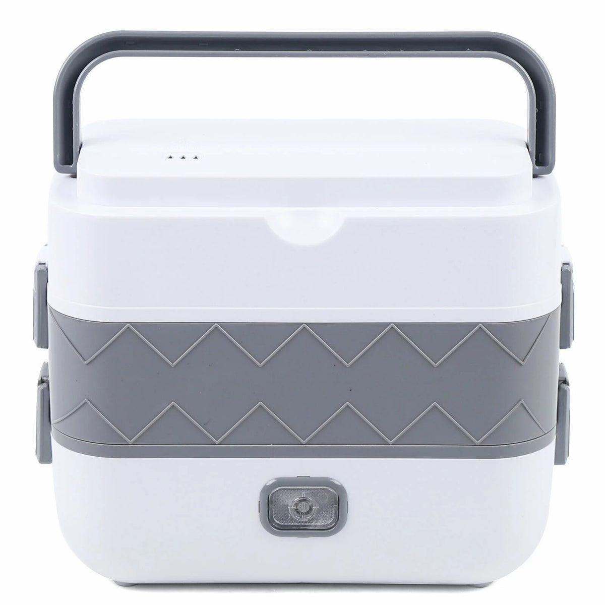 Electric Heated Lunch Box Portable Food Warmer Stainless Steel 110V U952614