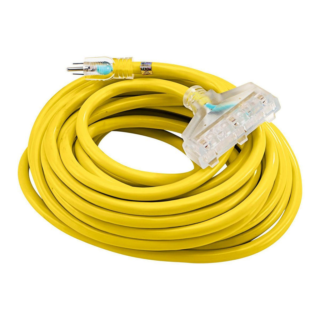 50 ft. 10/3 Gauge Triple-Tap Extension Cord S7985
