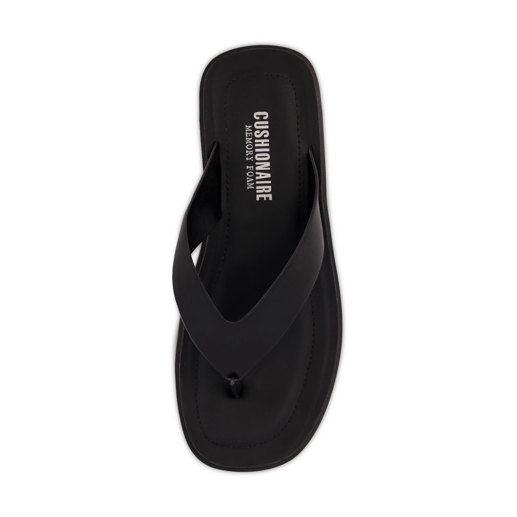 Women's Thong Platform Sandal with Memory Foam M5328