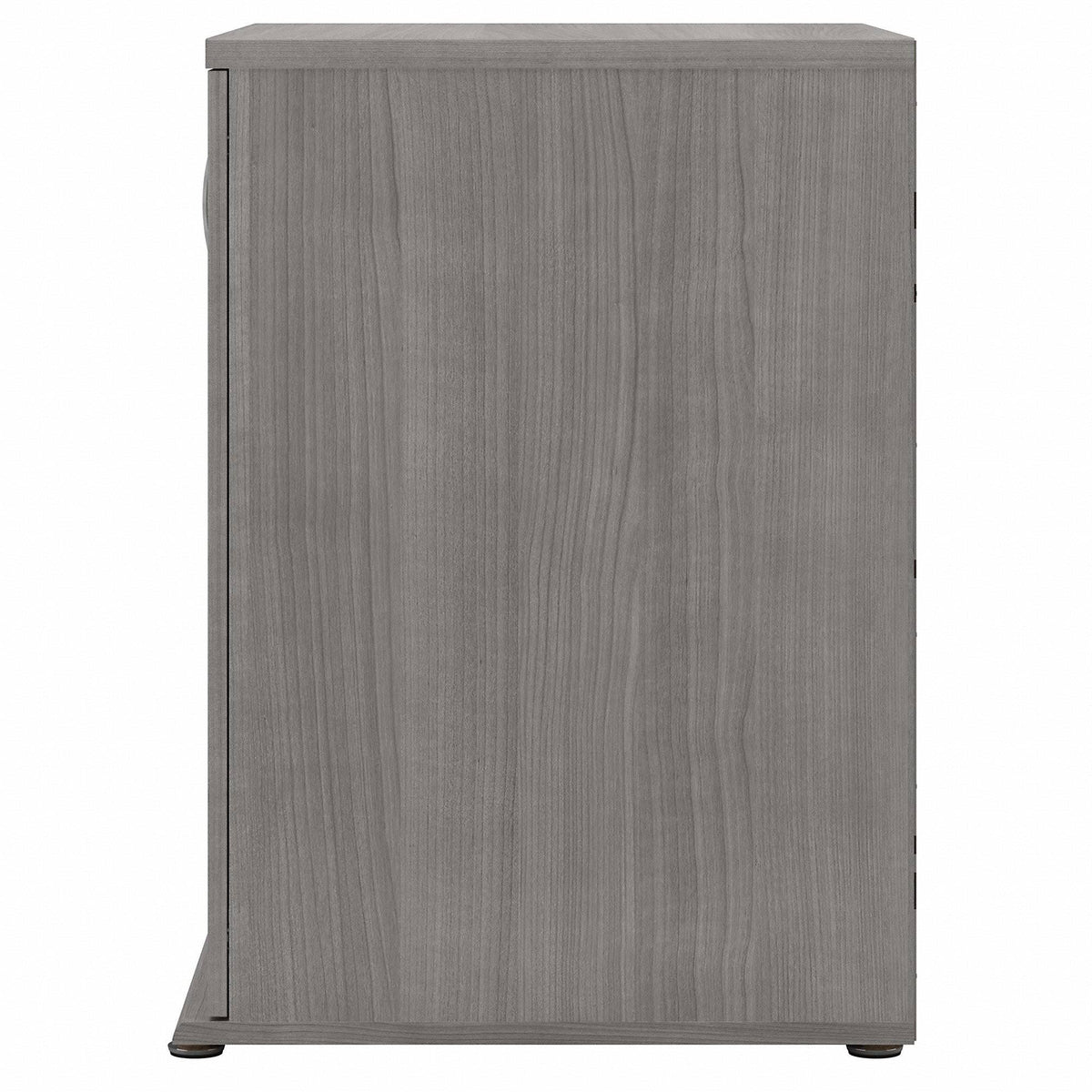 White Floor Storage Cabinet with Doors and Shelves O20569