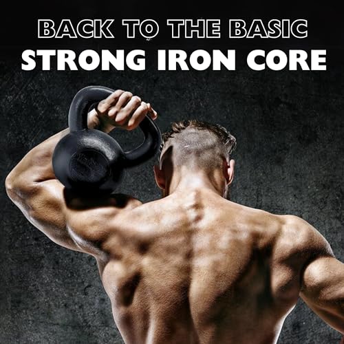 5-80 lbs Cast Iron Kettlebell R4728