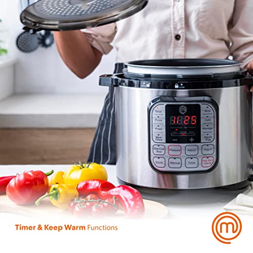 10 in 1 6 Qt Stainless Steel Electric Pressure Cooker O569086