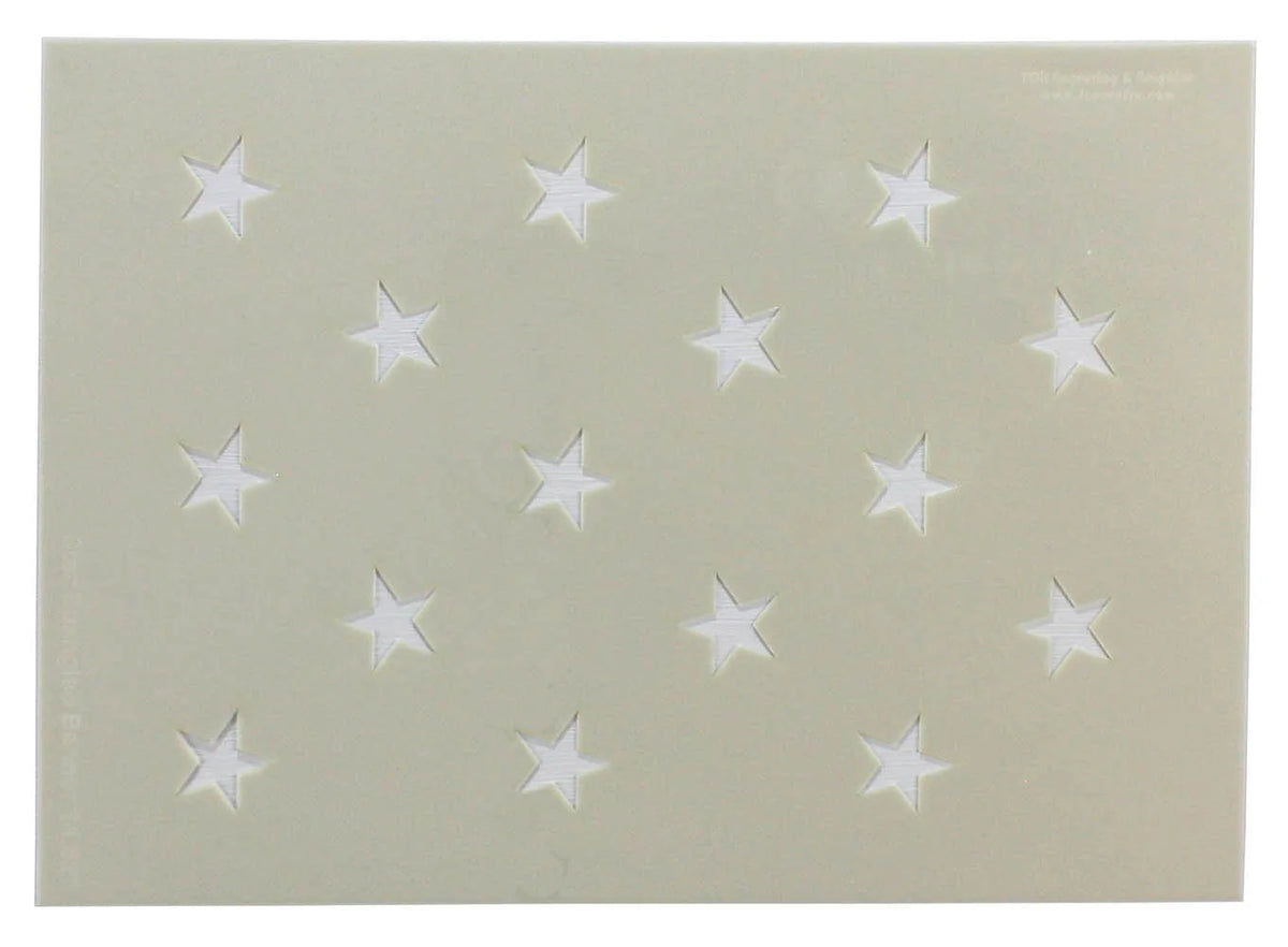 Star Field Stencil 14 Mil 10.5 x 14.82" V69469