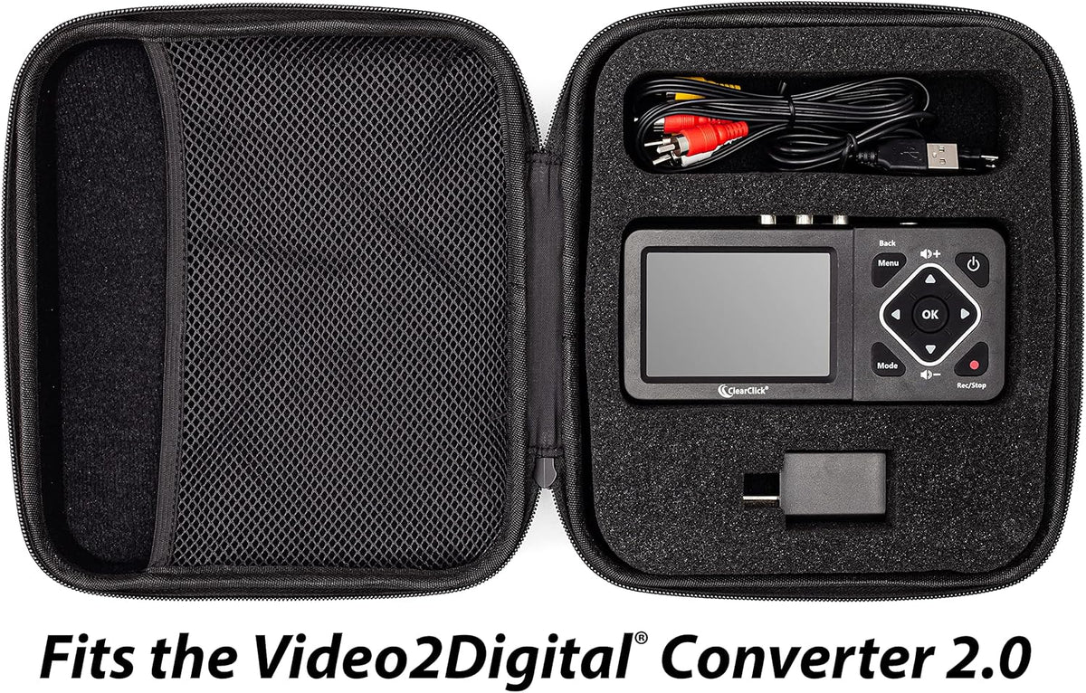 Carrying & Storage Case for Video to Digital Converter 2.0 or HD Video Capture Box Ultimate G35606