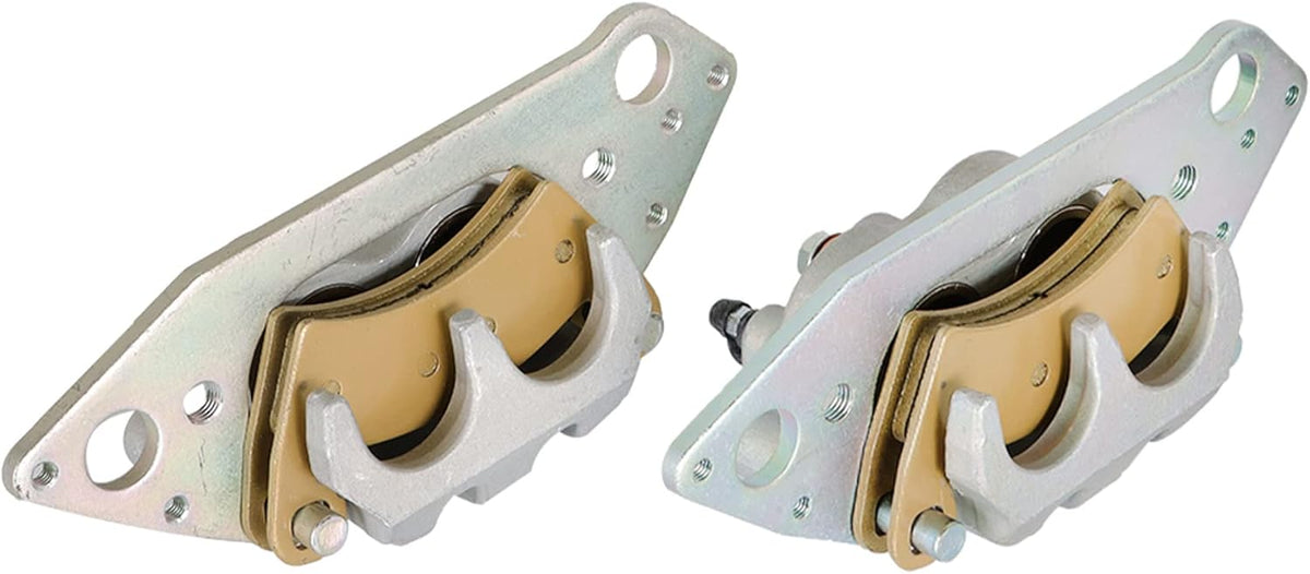 Front Left Right Brake Calipers W/Pads for Polaris Ranger 800 Crew XP 2010-2015 Z31170