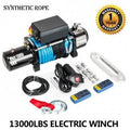 13000lb Electric Recovery Winch with Synthetic Rope B380