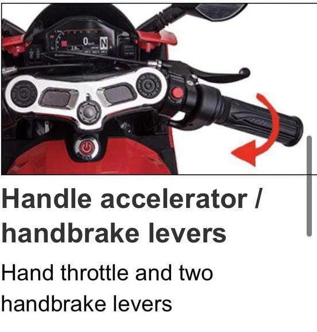 Electric Mini Motorcycle 24 V R18045