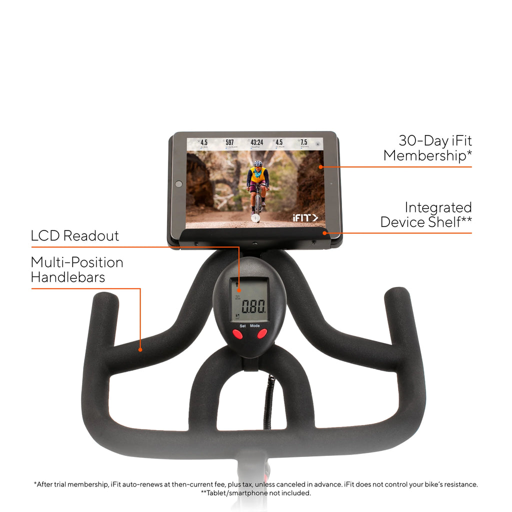 Indoor Cycle with Interchangeable Racing Seat V76141