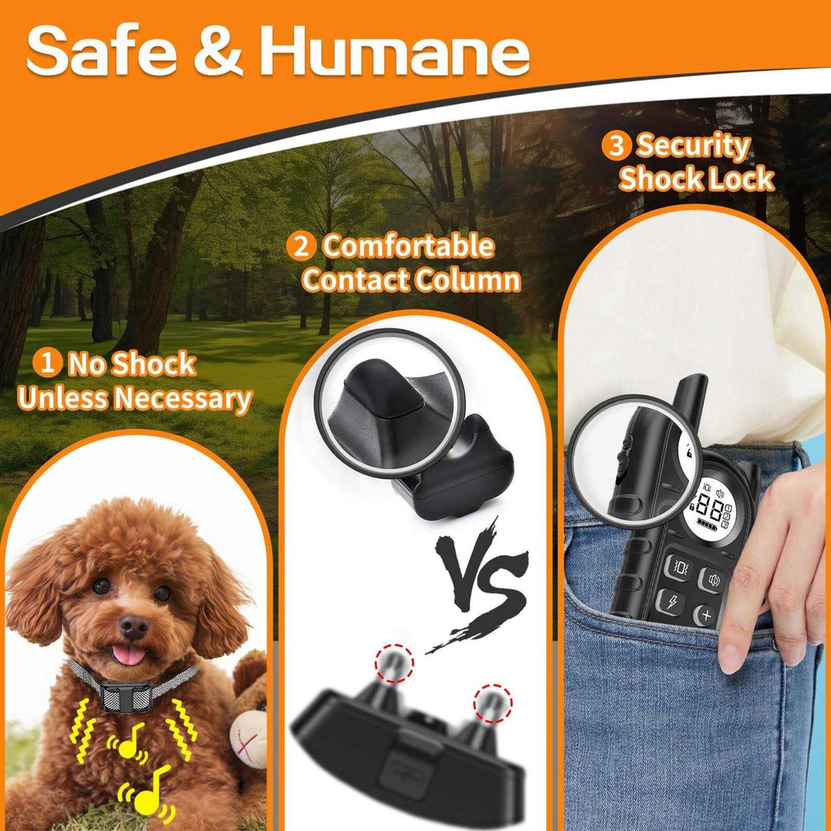 Dog Training Collar with Remote V738