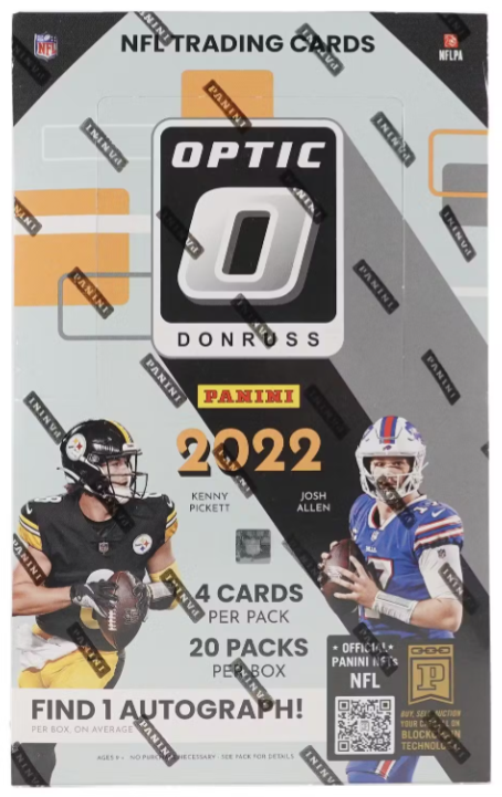 2022 Panini Donruss Optic Football Hobby Box A190