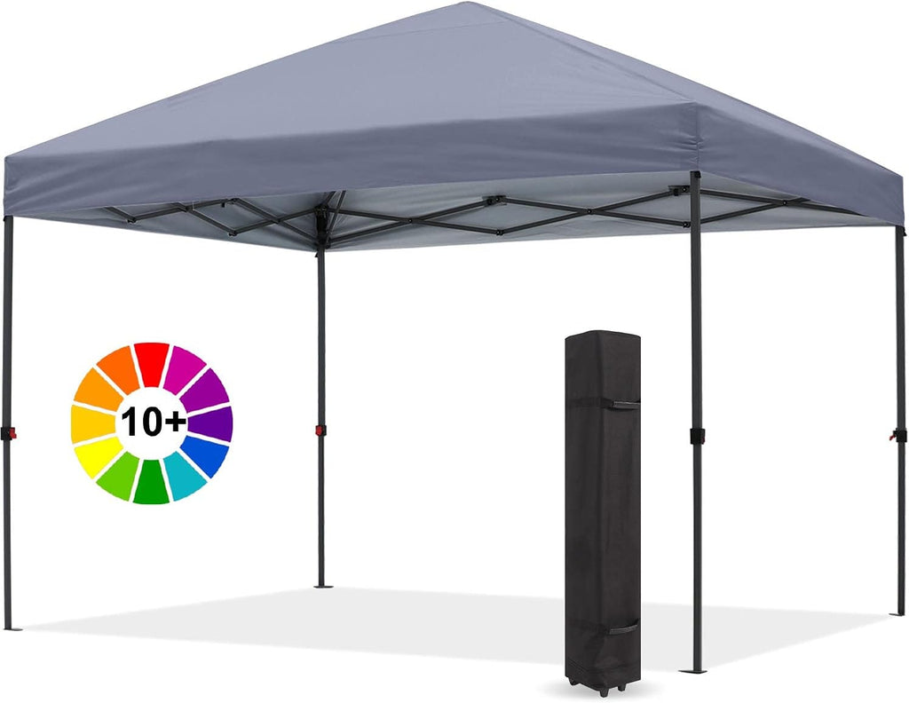 Beige 10x10 Pop up Canopy Tent S61618