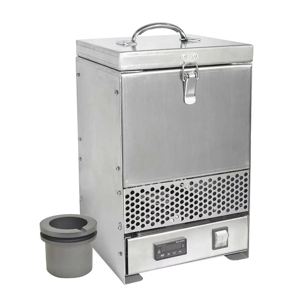 Stainless Steel Tabletop Melting Furnace with 2kg Crucible 110V R3156
