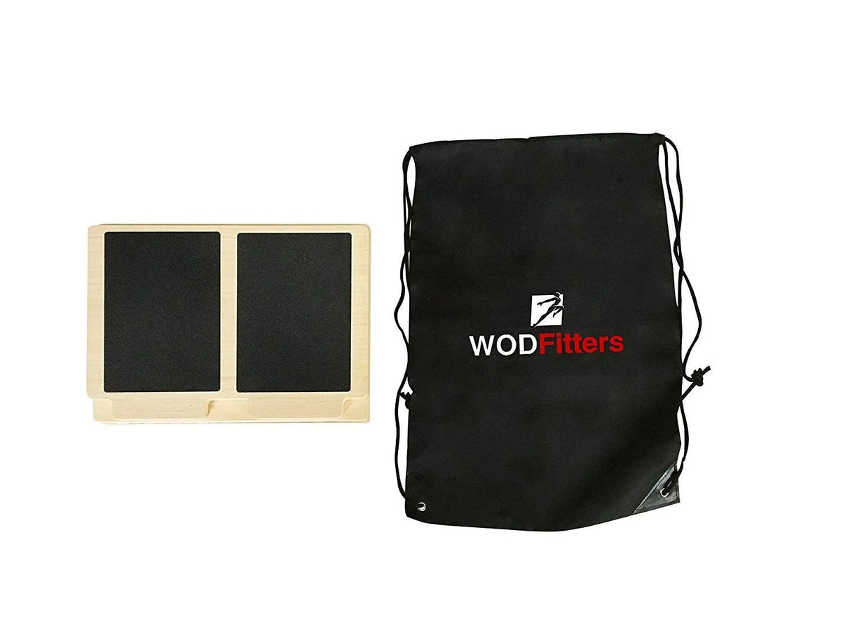Wooden Slant Board for Calf Stretching, Adjusts to 4 Positions, Non-Slip Surface and Base E6601