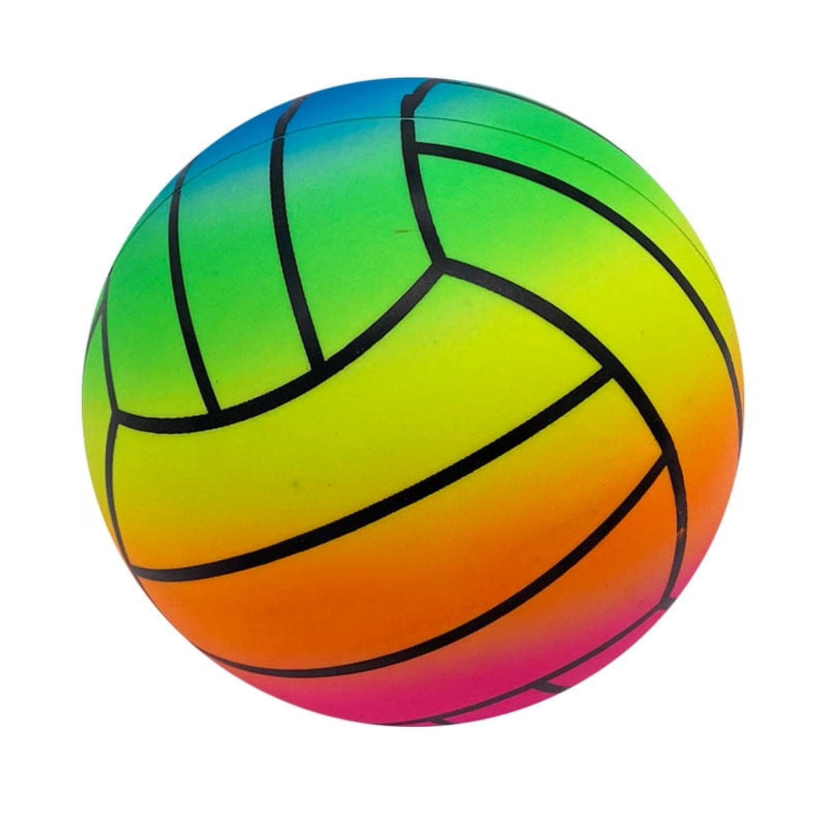 Inflatable Rainbow Volleyball Beach Ball T364417