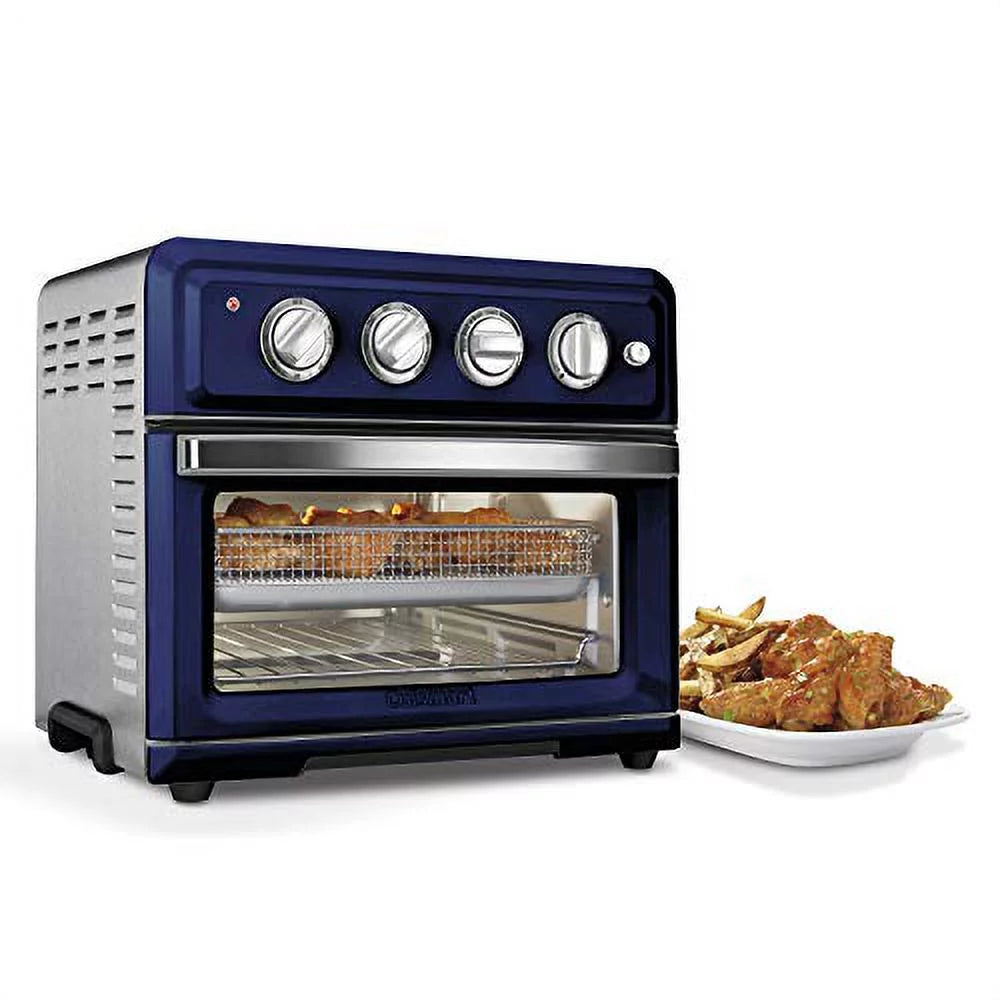 Navy Convection Toaster Oven Air Fryer with 5-Piece Knife Set P96067