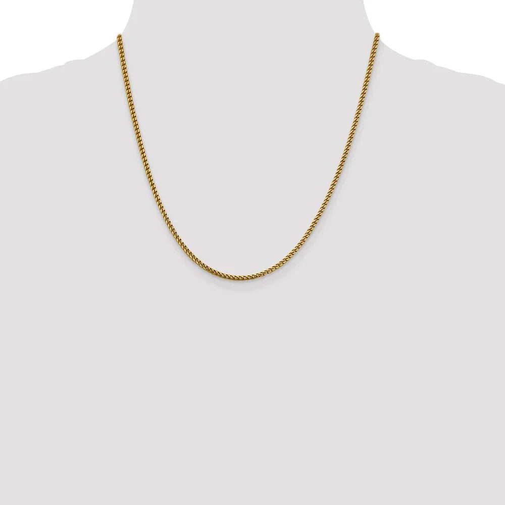 14kt Yellow Gold Franco Chain 20 inch Lobster Clasp Z907247