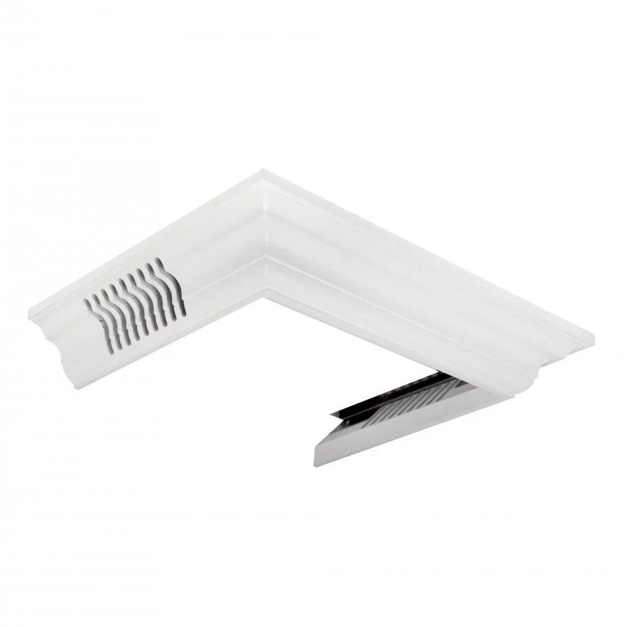 Vented Crown Molding Profile 6 for Wall Mount Range Hood P904