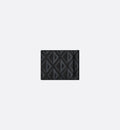 Black Canvas Wallet with Bill Clip C9153
