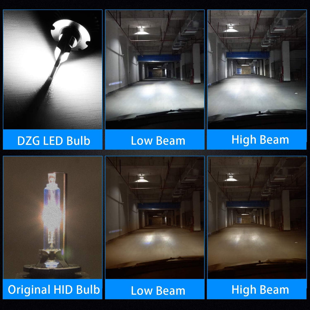 D1S D1R LED Headlight Bulb Conversion Kit, 1 Pair Pack of 2 B381