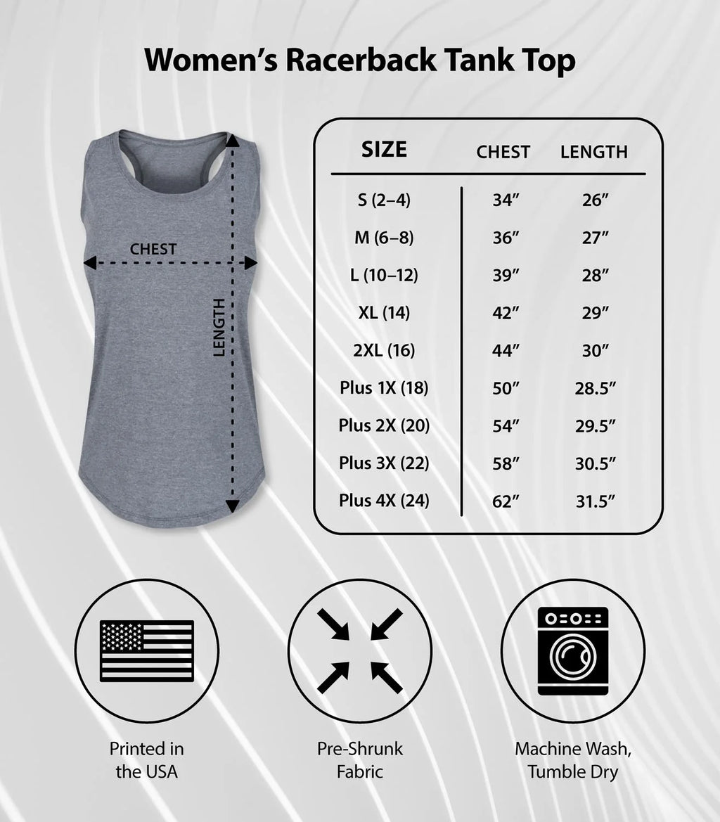 Tie Dye Racerback Tank Top U16545