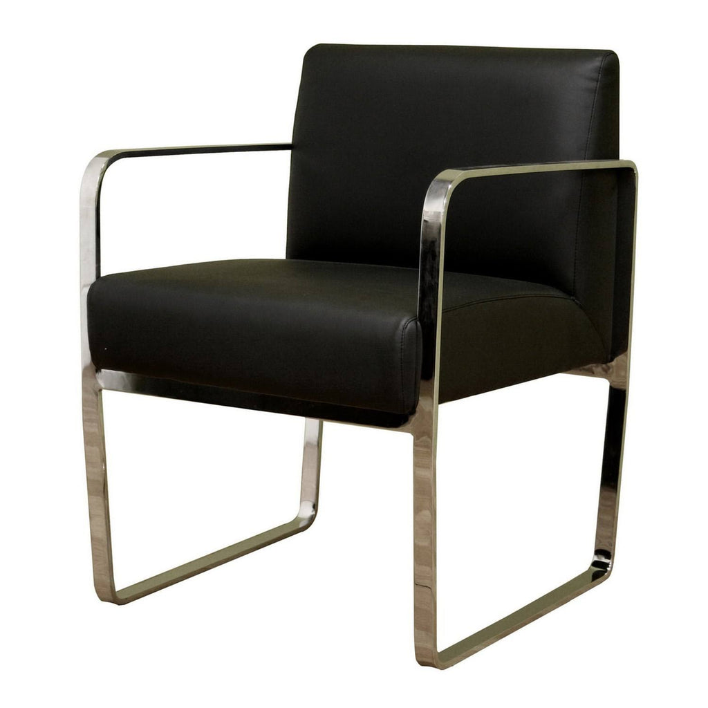 Black Leather Chair B60832