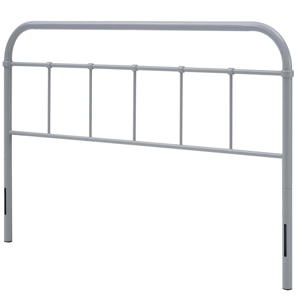 Grey Full Size Metal Headboard N17585