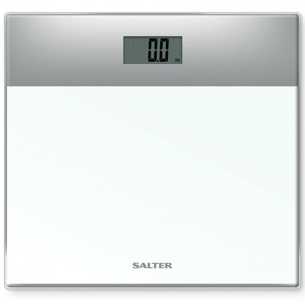 White Glass Digital Bathroom Scale P8484