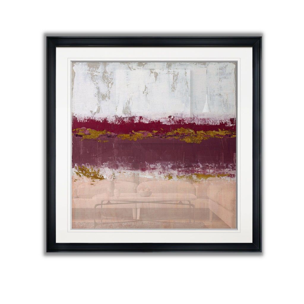Framed Giclee Print 26x26 L414