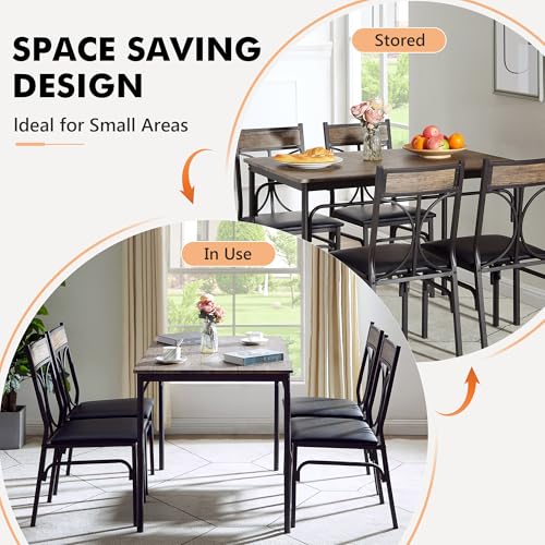 Kitchen Dining Table Set with 2 Chairs B849