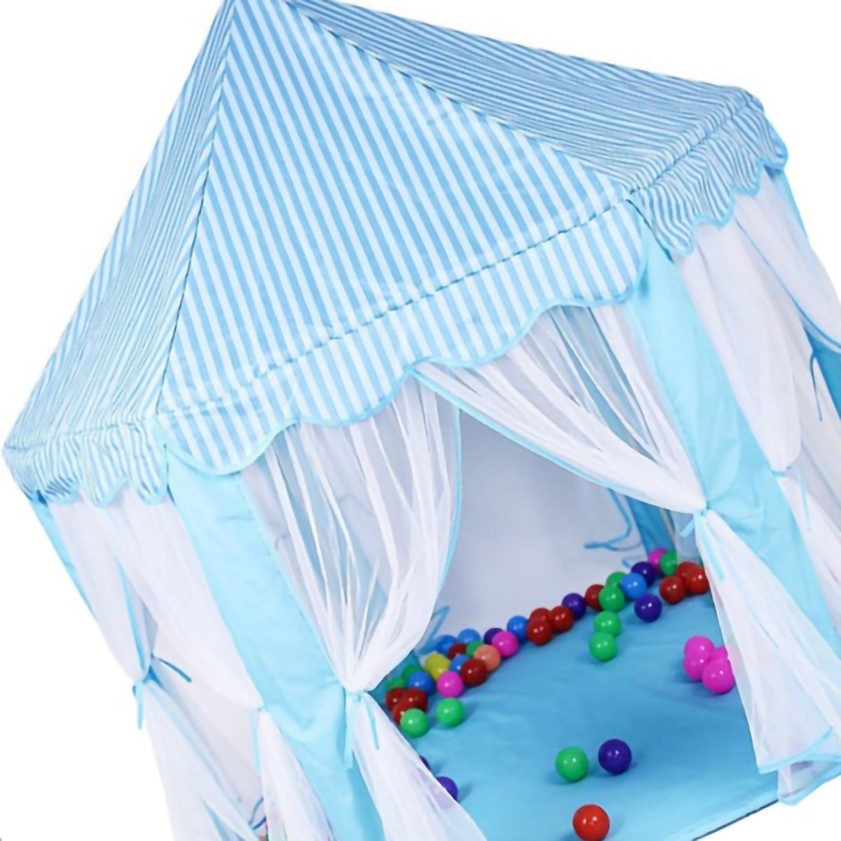 Double Blue Children's Tent Playhouse G246