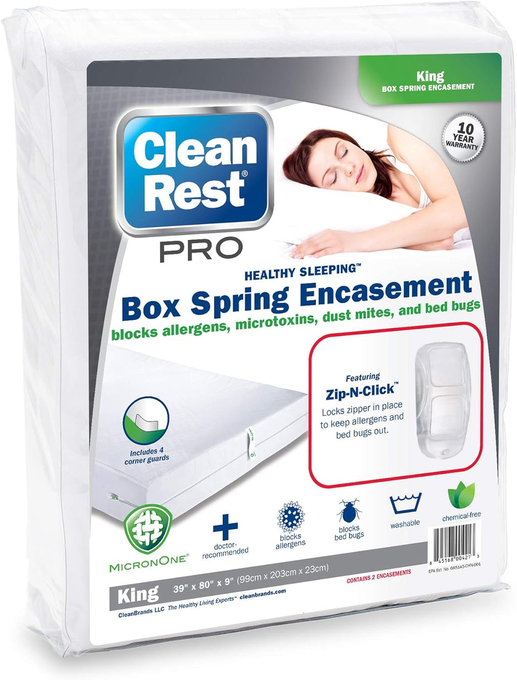 Zippered Box Spring Encasement Full V66340