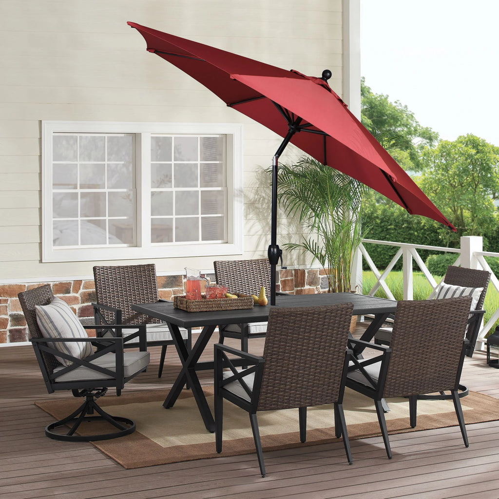 9' Round Crank Patio Umbrella G24063
