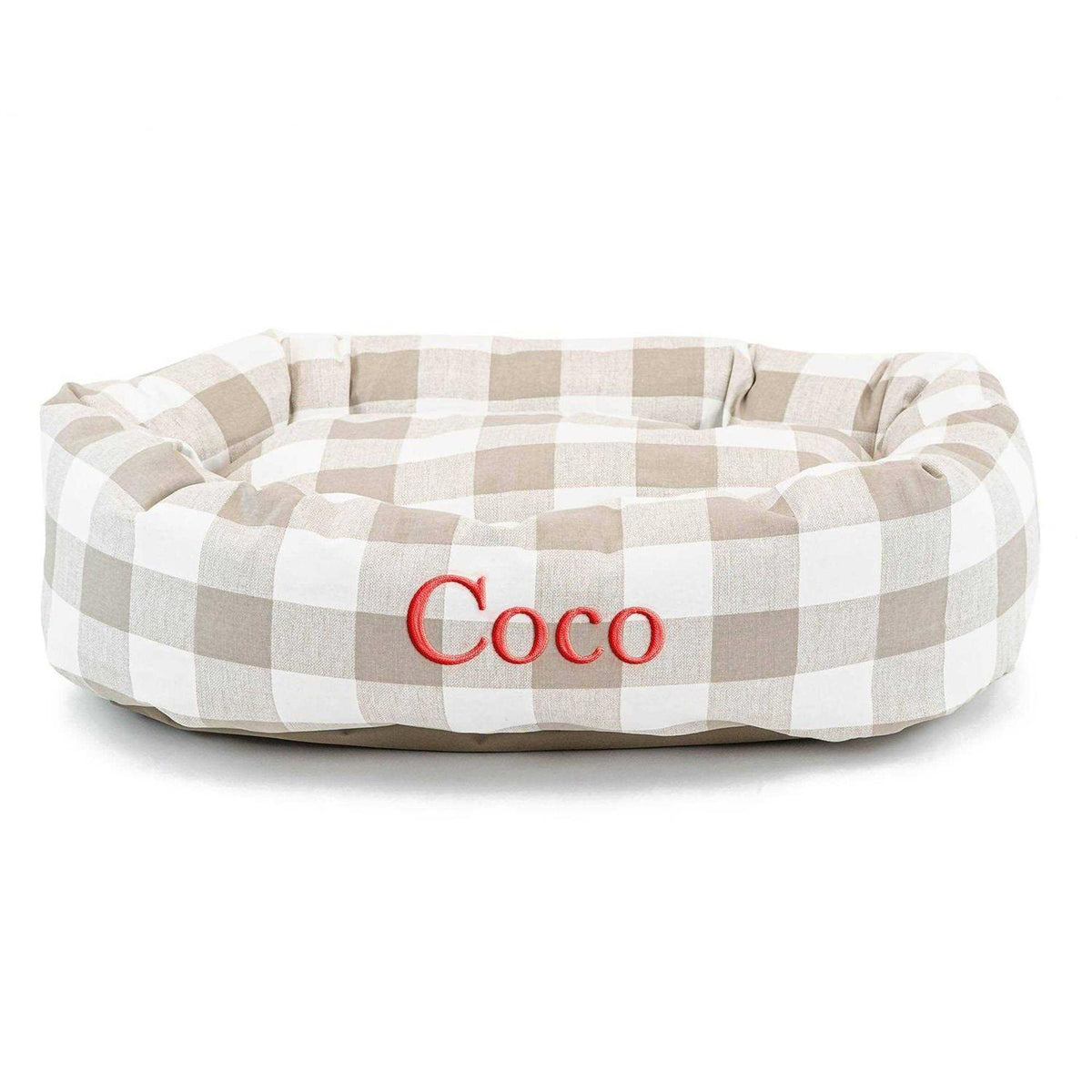 Checkered Cat and Dog Bed B513