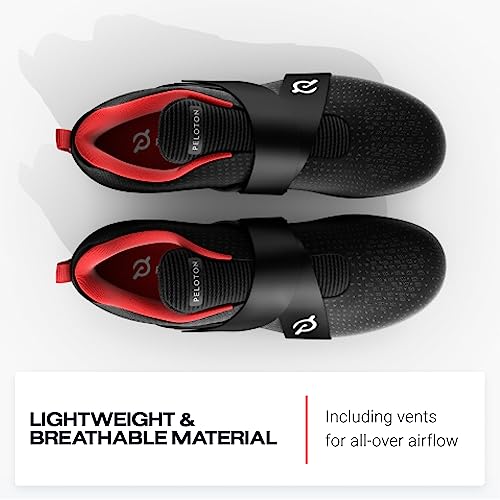 Cycling Shoes with Single Hook and Loop Strap and Delta-Compatible Cleats N122