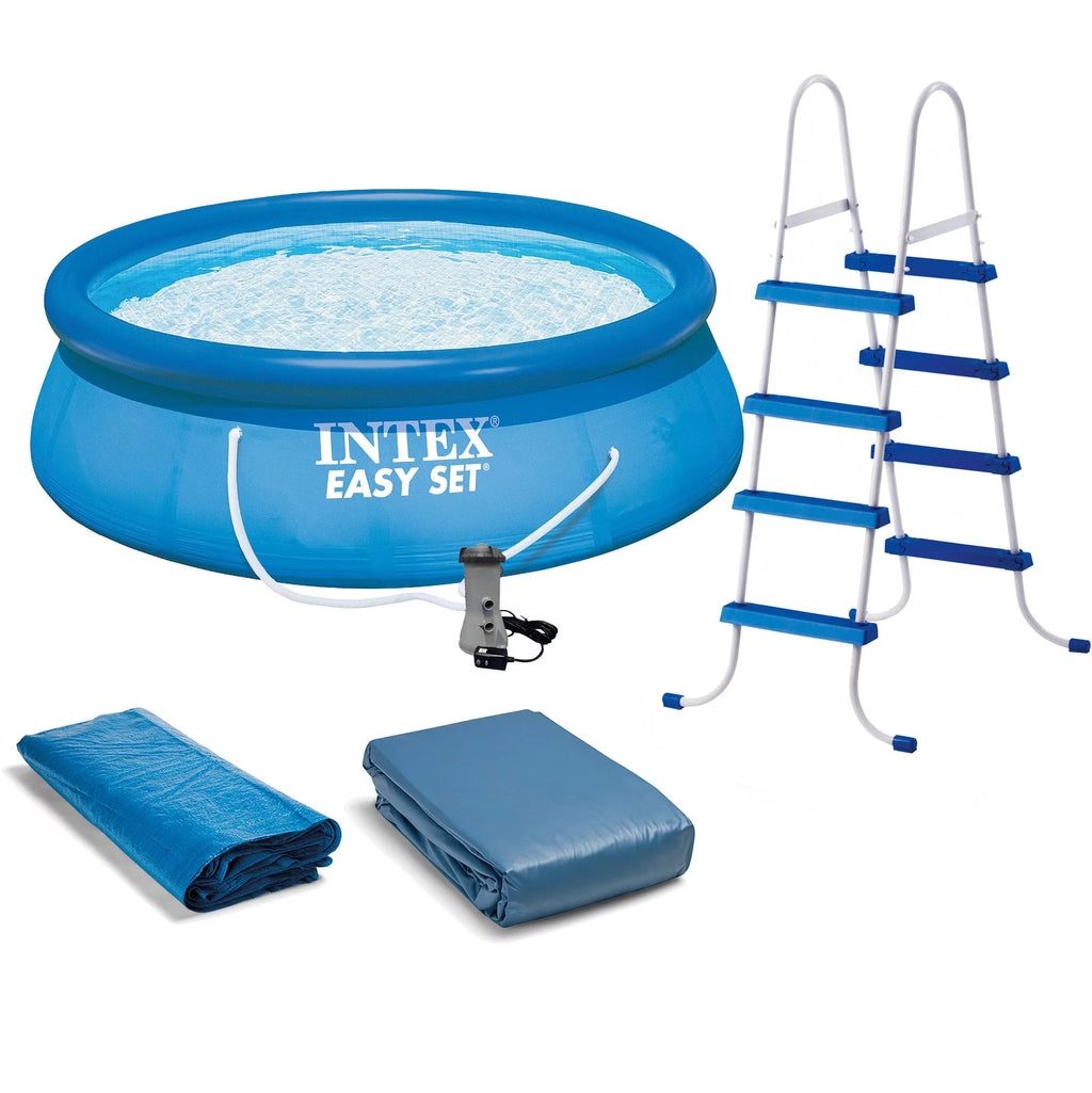 15' x 48' Round Inflatable Above-Ground Pool Z695733