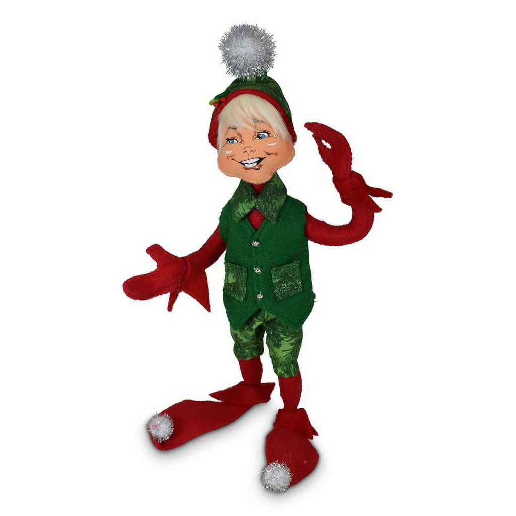 Evergreen Elf Plush Doll with Tag F5999