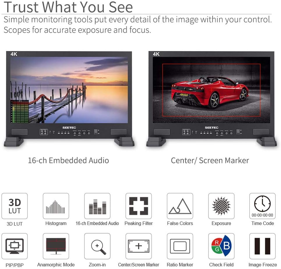 21.5 Inch Full HD 1920x1080 Broadcast Studio Monitor V58458