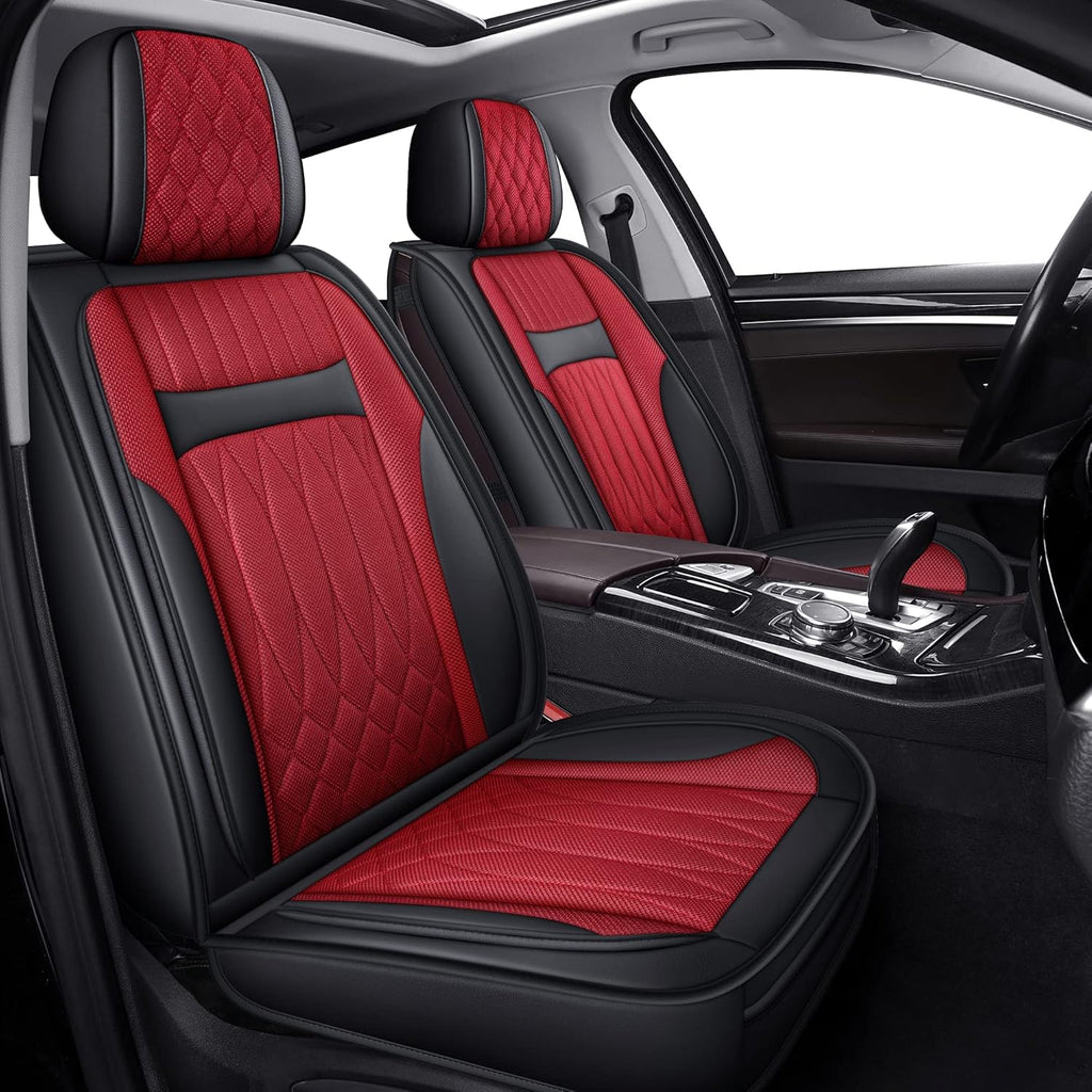 Red Car Seat Covers Full Set G532