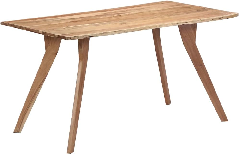 Solid Acacia Wood Dining Table A565600